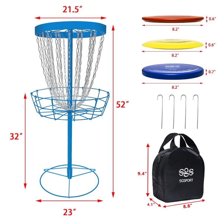 Disc Golf Basket Target 24-Chain Portable Disc Golf Goals – photo 4 in Kanata