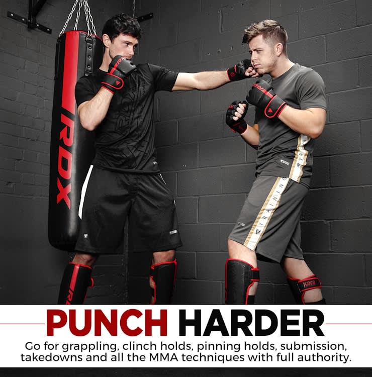 Large Gloves Grappling Sparring, Pre-Curved Martial Arts Mit – photo 5 in Kanata