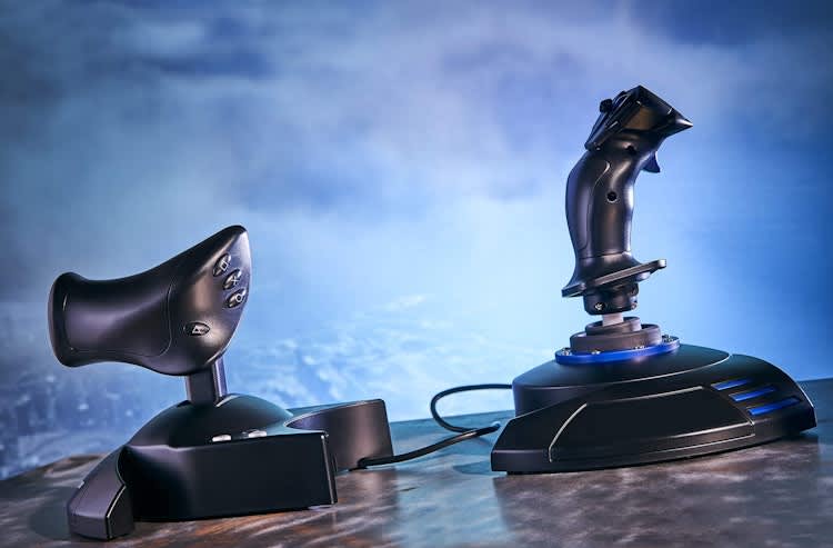 Thrustmaster T.Flight HOTAS 4 (PS5, PS4 and PC) for rent in Ottawa