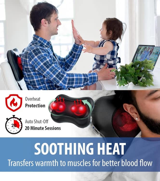 Back and Neck Massager with Heat – photo 5 in Broomall