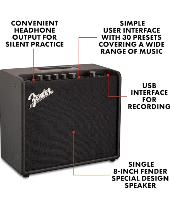 Fender Mustang LT-25 - Digital Guitar Amplifier – photo 3 in Kanata