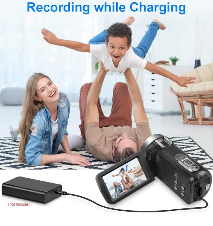 Camcorder Video Camera 4K 56MP Vlogging Camera – photo 6 in Ottawa