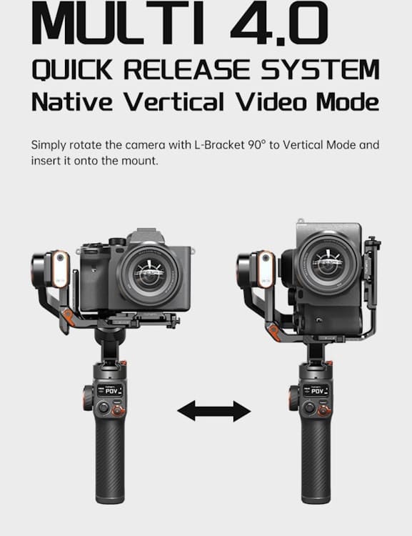 Kit Camera Stabilizer with AI Tracker – photo 4 in Ottawa