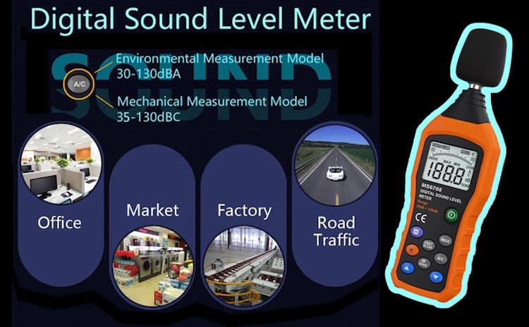 Decibel Meter, VLIKE Sound Level Meter – photo 8 in Ottawa