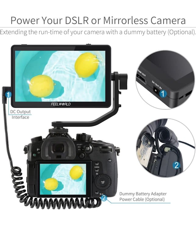 6 inch DSLR Camera Field Touch Screen Monitor – photo 7 in Ottawa