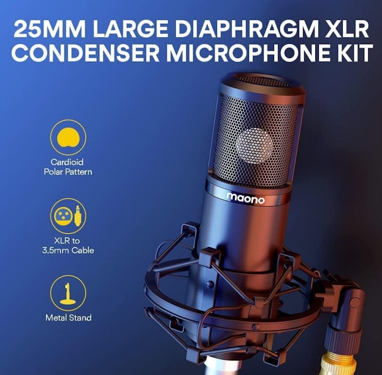 Maonocaster Mixer Podcast Equipment Bundle SoundCard – photo 2 in Ottawa