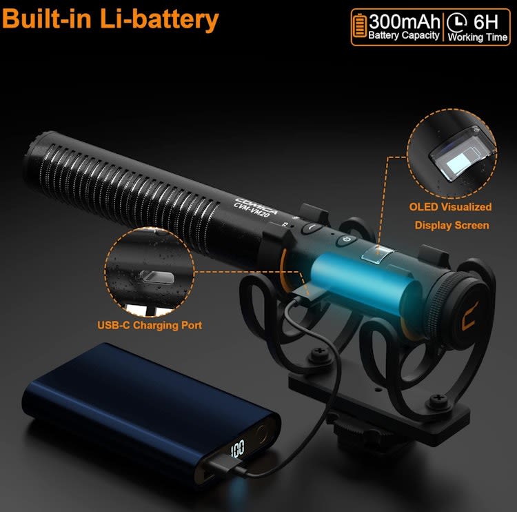 Camera Microphone Kit for Smartphone/DSLR Camera/Camcorder – photo 7 in Ottawa