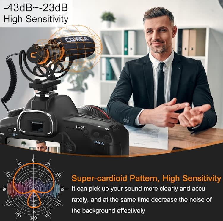 Camera Microphone Kit for Smartphone/DSLR Camera/Camcorder – photo 8 in Ottawa