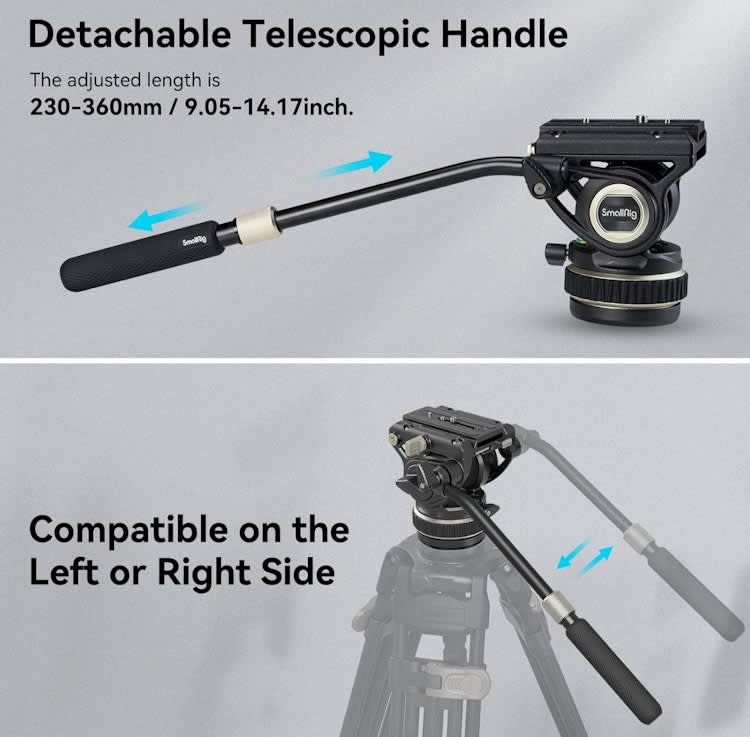 Heavy Duty Tripod Fluid Video Head with Flat Base – photo 8 in Ottawa