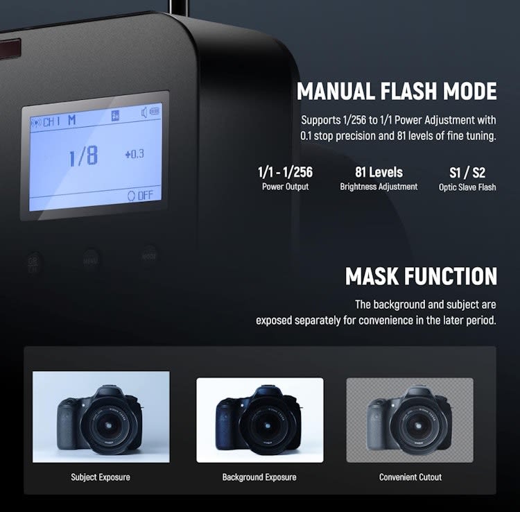 NEEWER Q4 400Ws 2.4G TTL Studio Flash – photo 9 in Ottawa