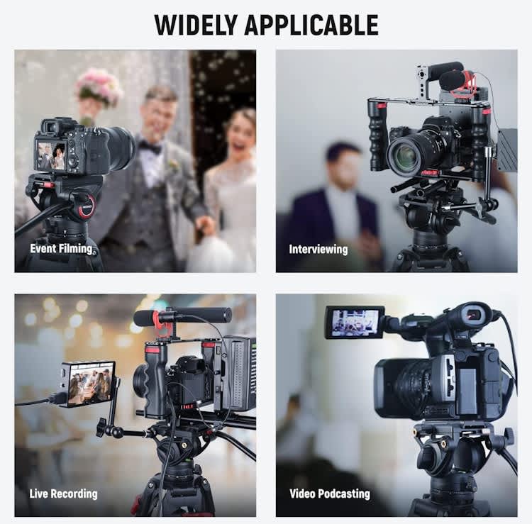 74" Video Tripod with Fluid Head – photo 11 in Ottawa
