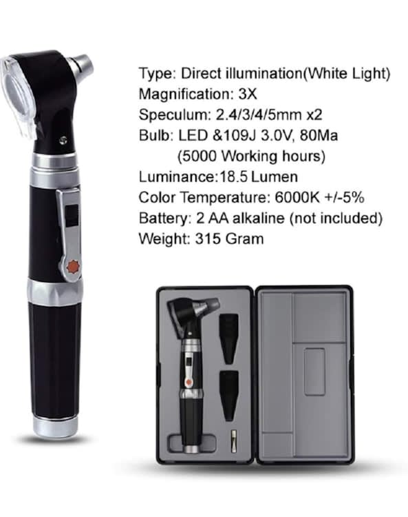 Magnification Diagnostic Otoscope with LED Direct Illuminati – photo 6 in Kanata