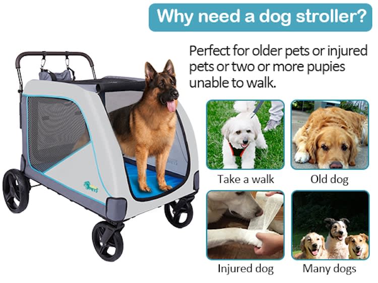 Extra-Large Pet Stroller with 4 Wheels – photo 2 in Kanata