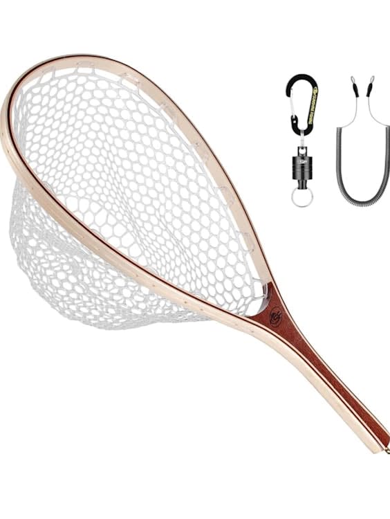 Fly Fishing Landing Net Soft Rubber Mesh – photo 10 in Kanata