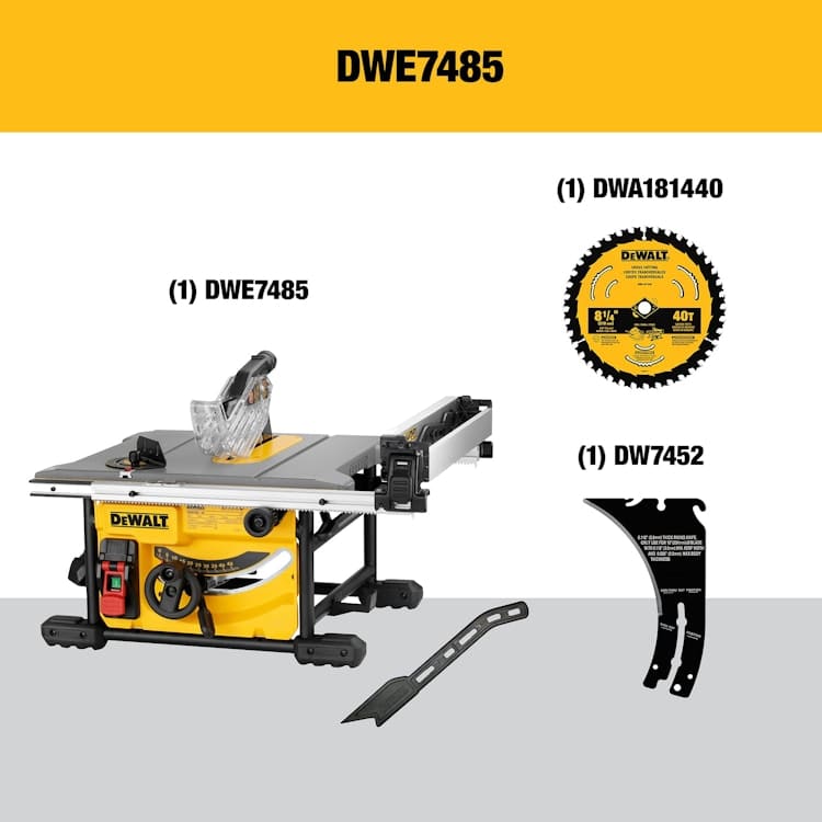 Dewalt Table Saw For Jobsite, Compact, 8-1/4-inch – photo 2 in Nepean