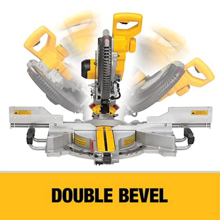 Dewalt 12-inch Sliding Compound Miter Saw, Double Bevel – photo 6 in Nepean