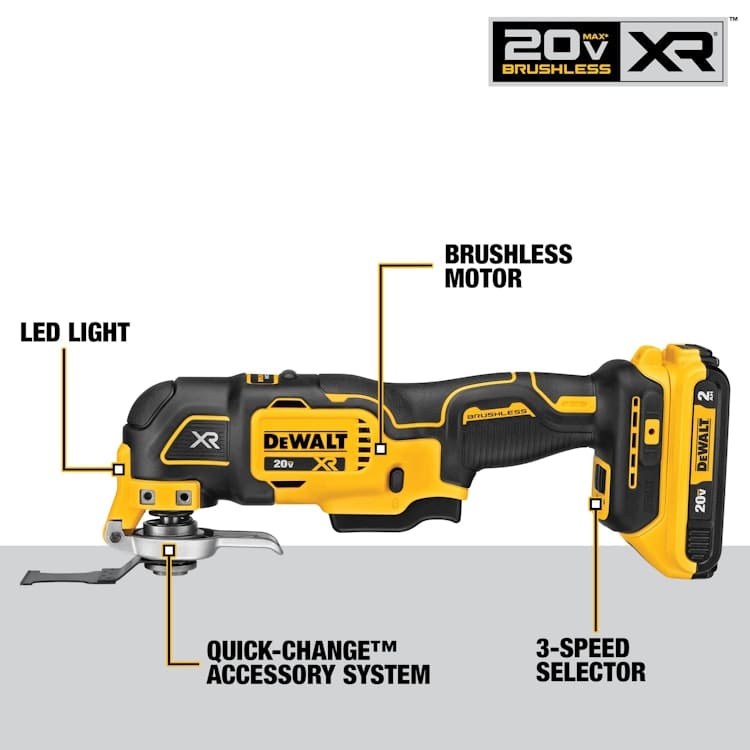 Dewalt 20v Max Xr Oscillating Multi-tool Kit – photo 2 in Nepean