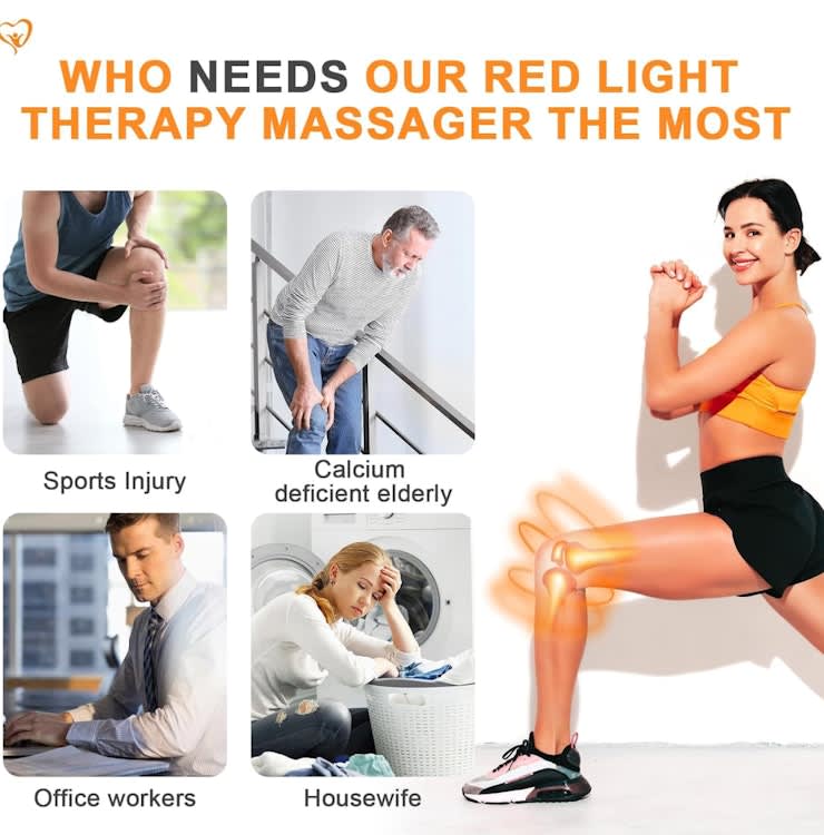 Knee Massager,Red Infrared Heat and Vibration – photo 5 in Ottawa