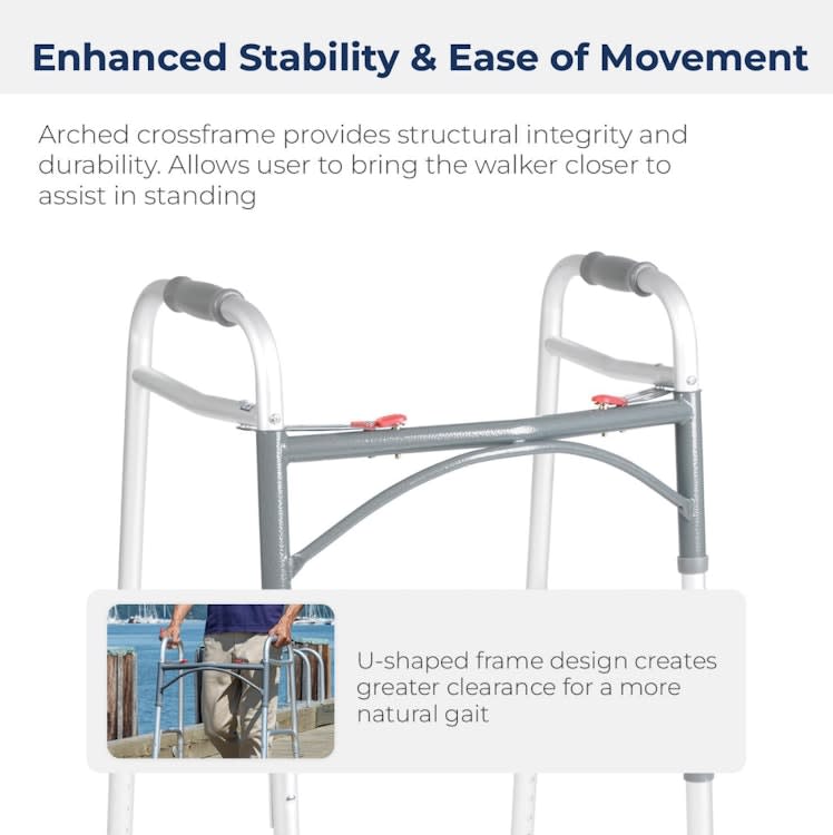 Folding Aluminum Walker – photo 4 in Ottawa