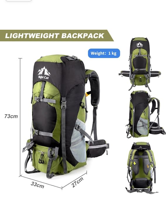 70L Backpack - Large Capacity – photo 7 in Ottawa