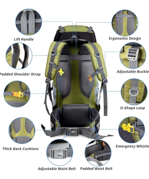 70L Backpack - Large Capacity – photo 9 in Ottawa