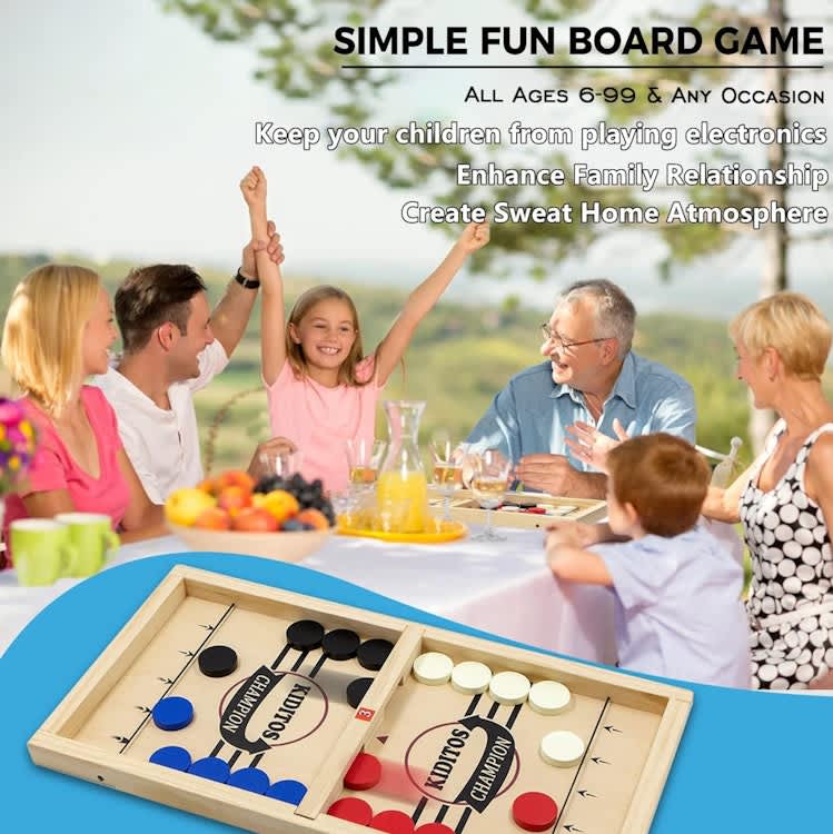 Kiditos 22.4" Fast Sling Puck Game Wooden Hockey Game for rent in Ottawa