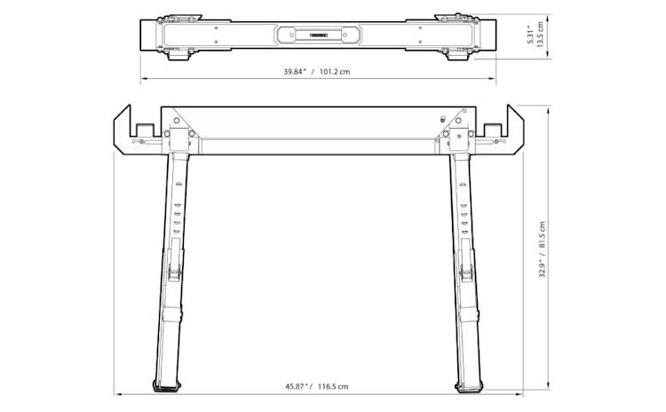 2 Pack Sawhorse – photo 2 in Ottawa
