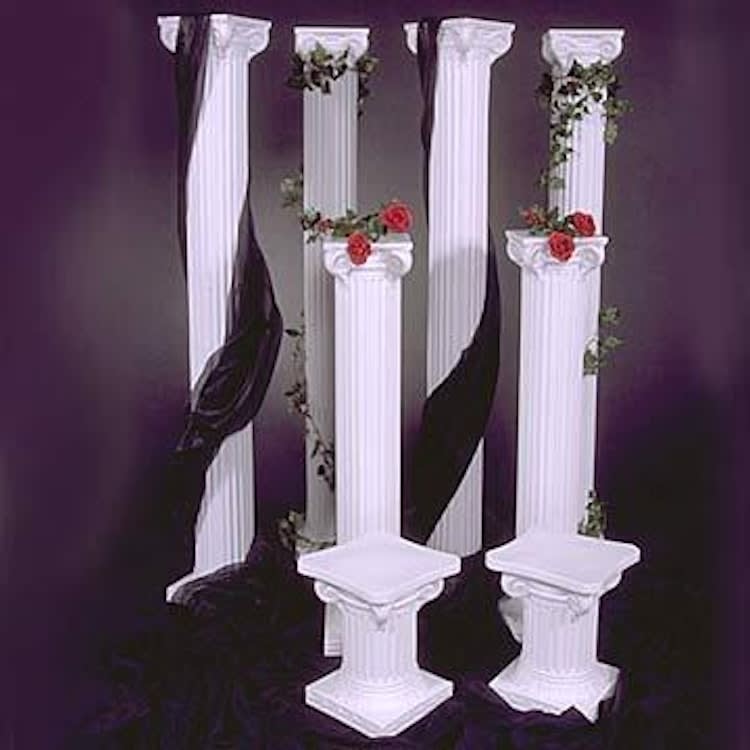 Wedding Pillar 6’ tall & 11” base (pair) – photo 3 in Kanata