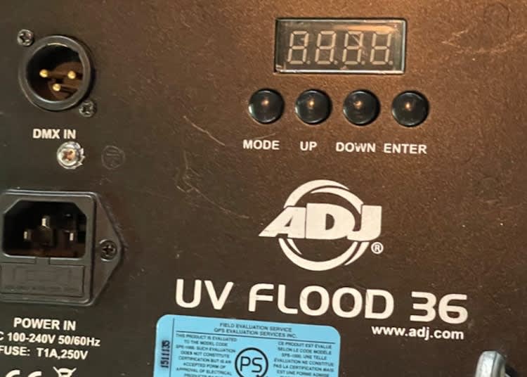 ADJ Compact UV LED Blacklight – photo 2 in Ottawa