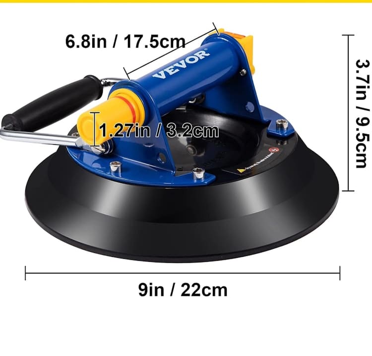 Glass Lifting Suction Cup - 9” – photo 7 in Kanata