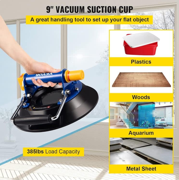 Glass Lifting Suction Cup - 9” – photo 3 in Kanata