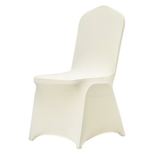 Chair Covers Universal Ivory - Stretch Spandex – photo 7 in Kingston
