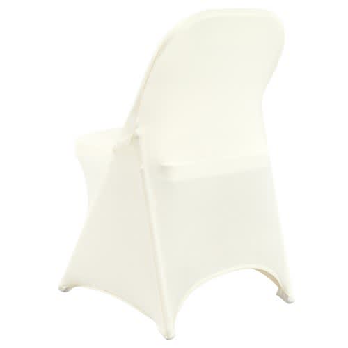 Universal Ivory Stretch Spandex Chair Covers – photo 8 in Nepean