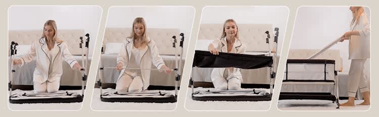 Safe & Cozy Rolling Baby Bassinet – photo 6 in Ottawa