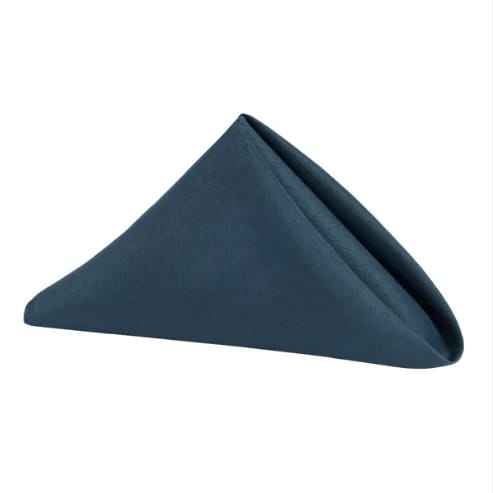Polyester Napkin 20"x20" - Navy for rent in Nepean