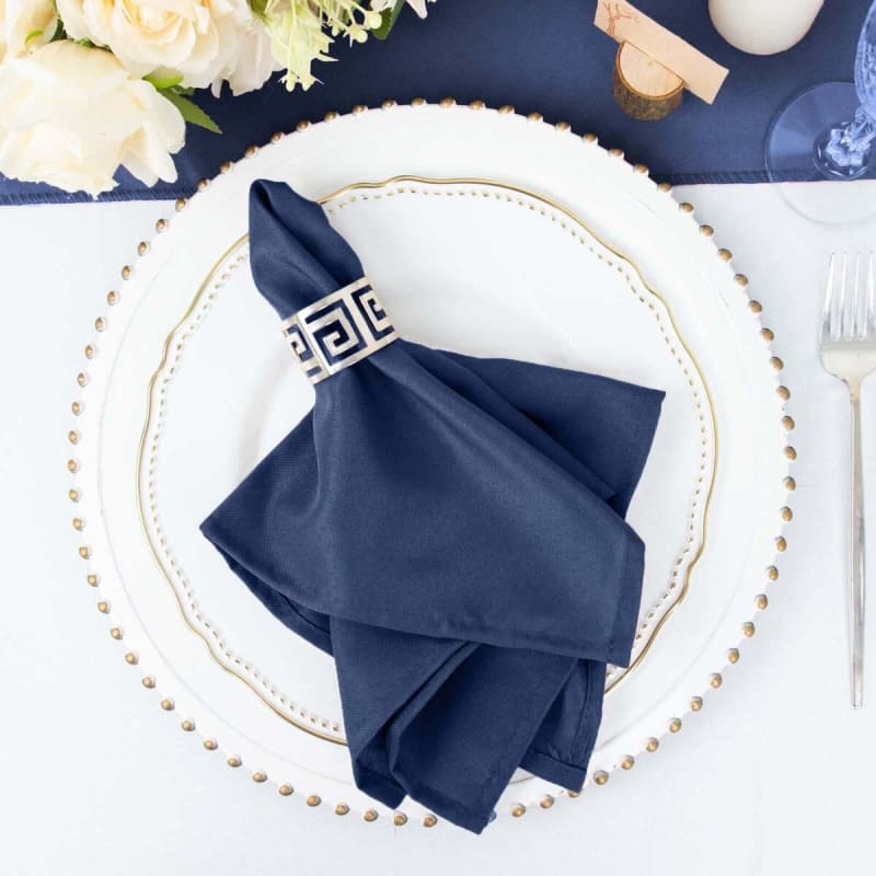 Polyester Napkin 20"x20" - Navy – photo 2 in Nepean