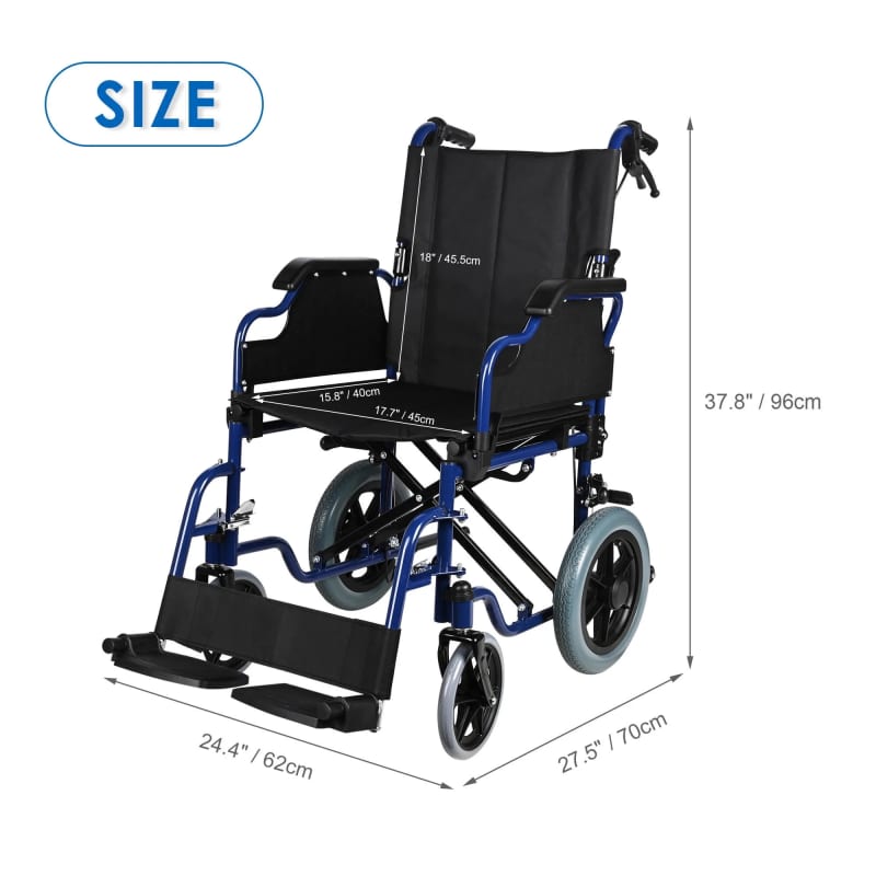 Wheelchair - Foldable With Swing-away Footrests – photo 2 in Nepean