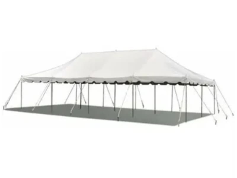 20x40 Outdoor Pole Tents for rent in Delaware-County