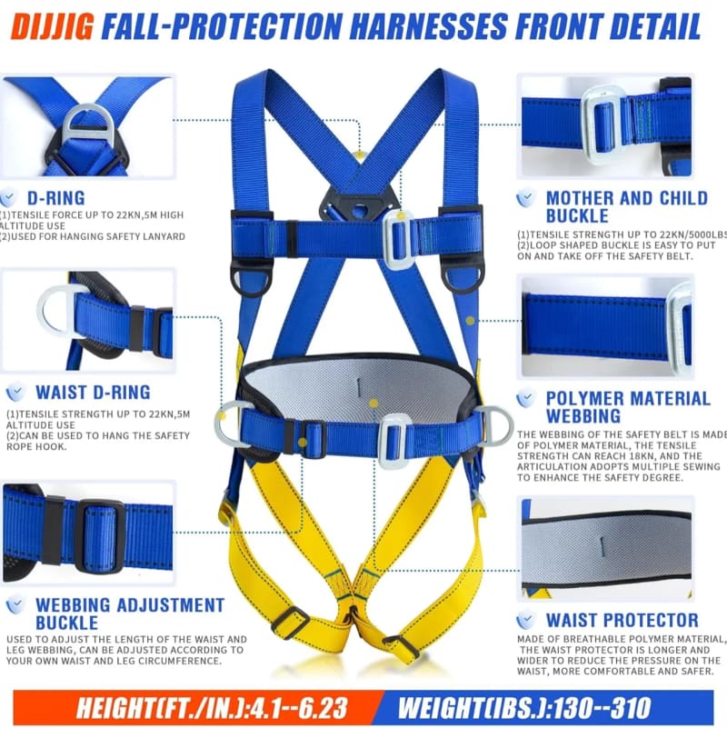 Full-body Safety Harness – photo 3 in Kanata