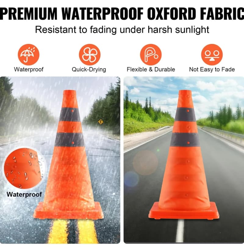 Collapsible Traffic Cones (4-pack) – photo 5 in Kanata