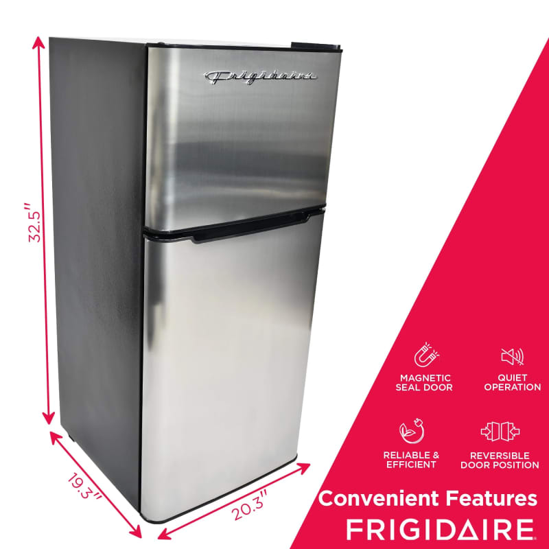 4.6 Cu.ft. Double Door Refrigerator / Freezer – photo 5 in Ottawa