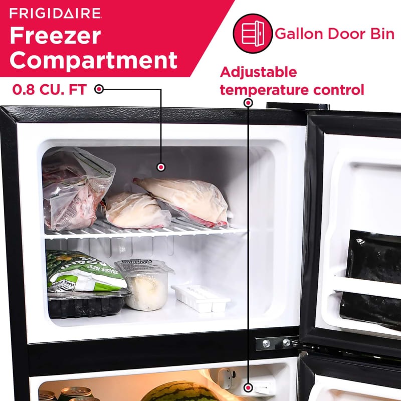 4.6 Cu.ft. Double Door Refrigerator / Freezer – photo 6 in Ottawa