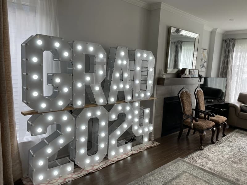 3ft Illuminated Marquee Letters For Events & Weddings – photo 2 in Orangeville