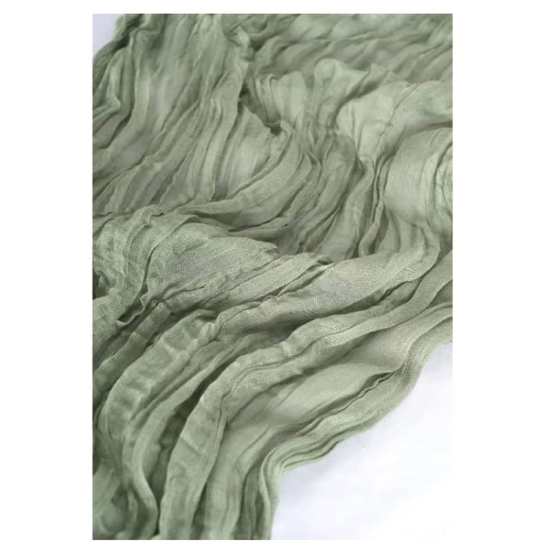 Table Runner Gauze Table Runner 10ft Long - Sage Green – photo 3 in Kingston