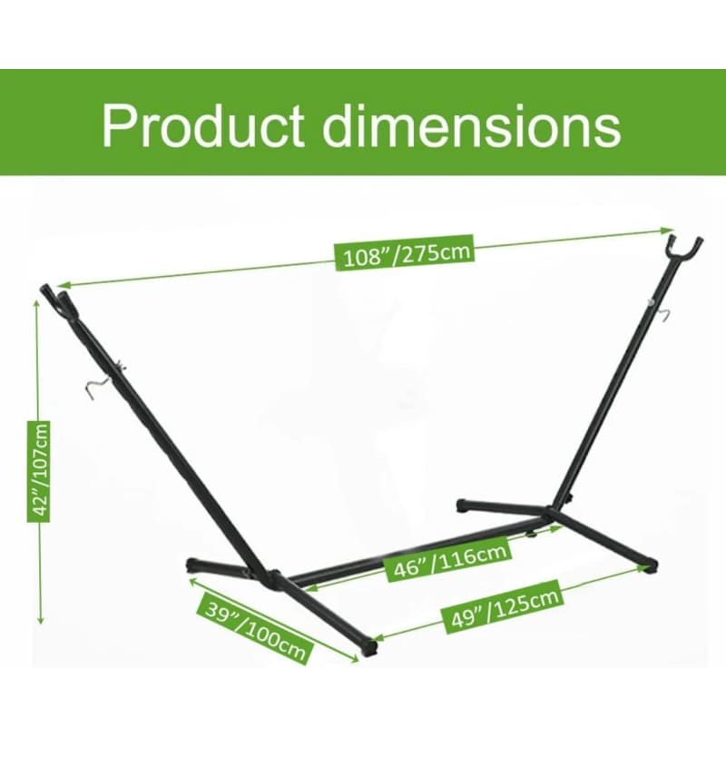 9ft Double Hammock With Detachable Stand & Bag – photo 2 in Kanata