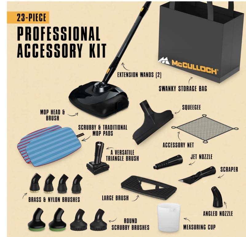 Steam Cleaner - Deluxe Canister Steam System – photo 3 in Ottawa