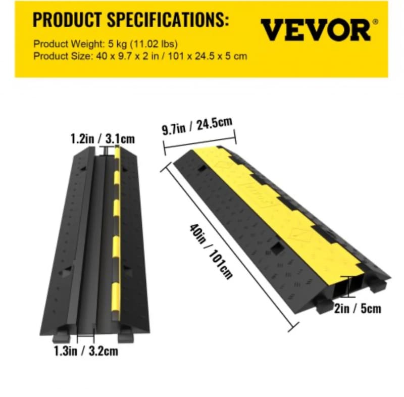 Durable Cable Protector Ramp for Safe Event Setup – photo 7 in Nepean
