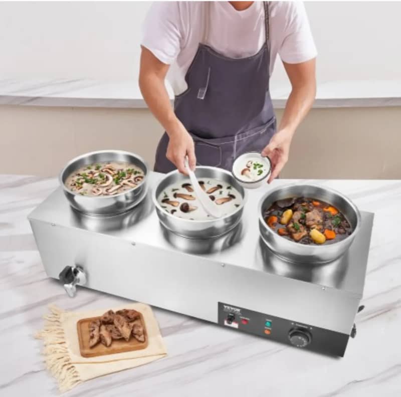 3-Pot Electric Soup Warmer Rental for rent in Kanata