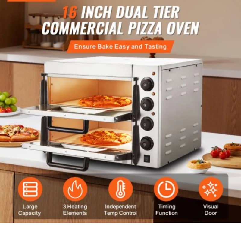 16 Inch Dual Tier Pizza Oven Rental – photo 2 in Kanata