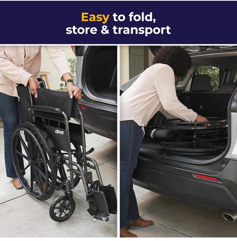 Compact Foldable Wheelchair – photo 3 in Kanata